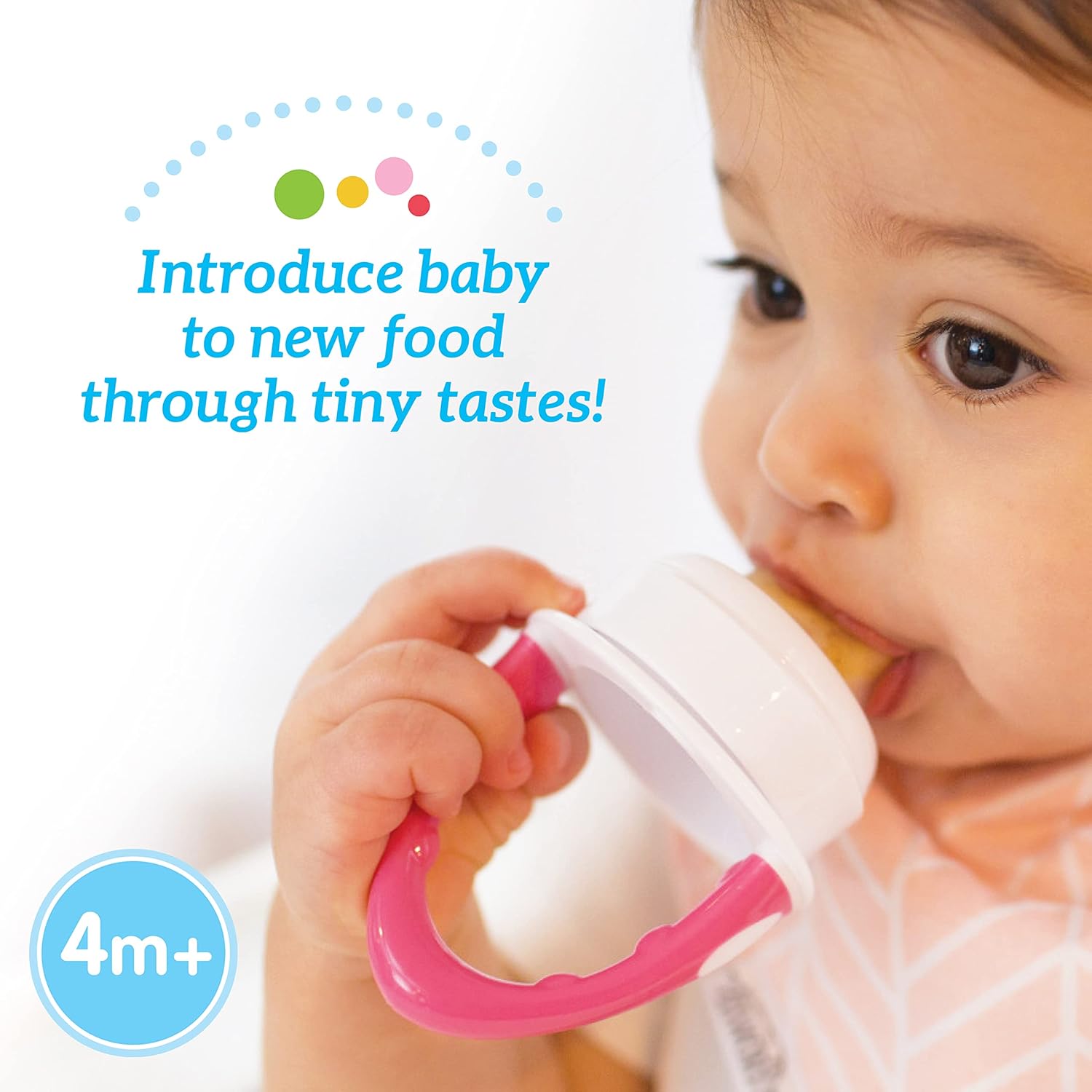 Dr. Brown's Fresh First Silicone Feeder (Pack of 2, Mint)