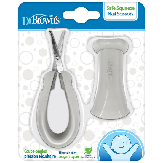 Dr. Brown’s Safe Squeeze Nail Scissors