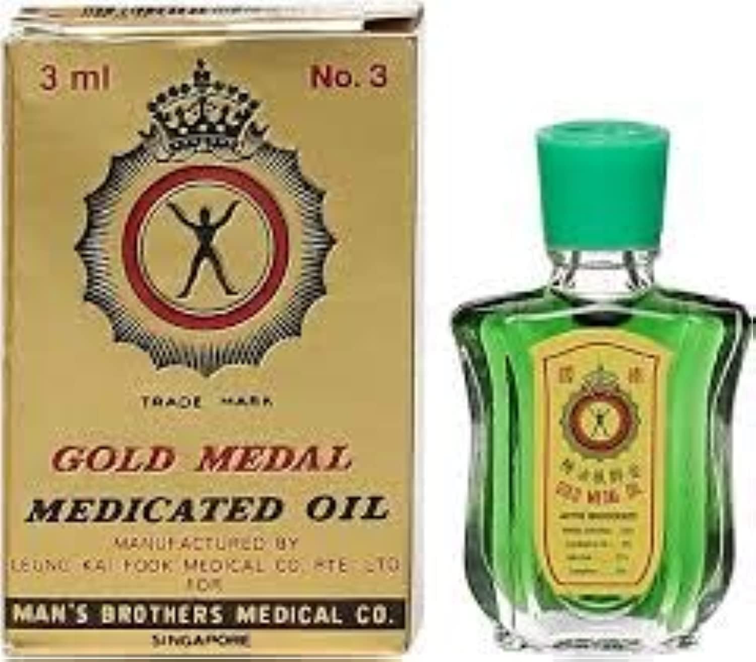 Gold Medal Oil 3ml (Pack of 12)
