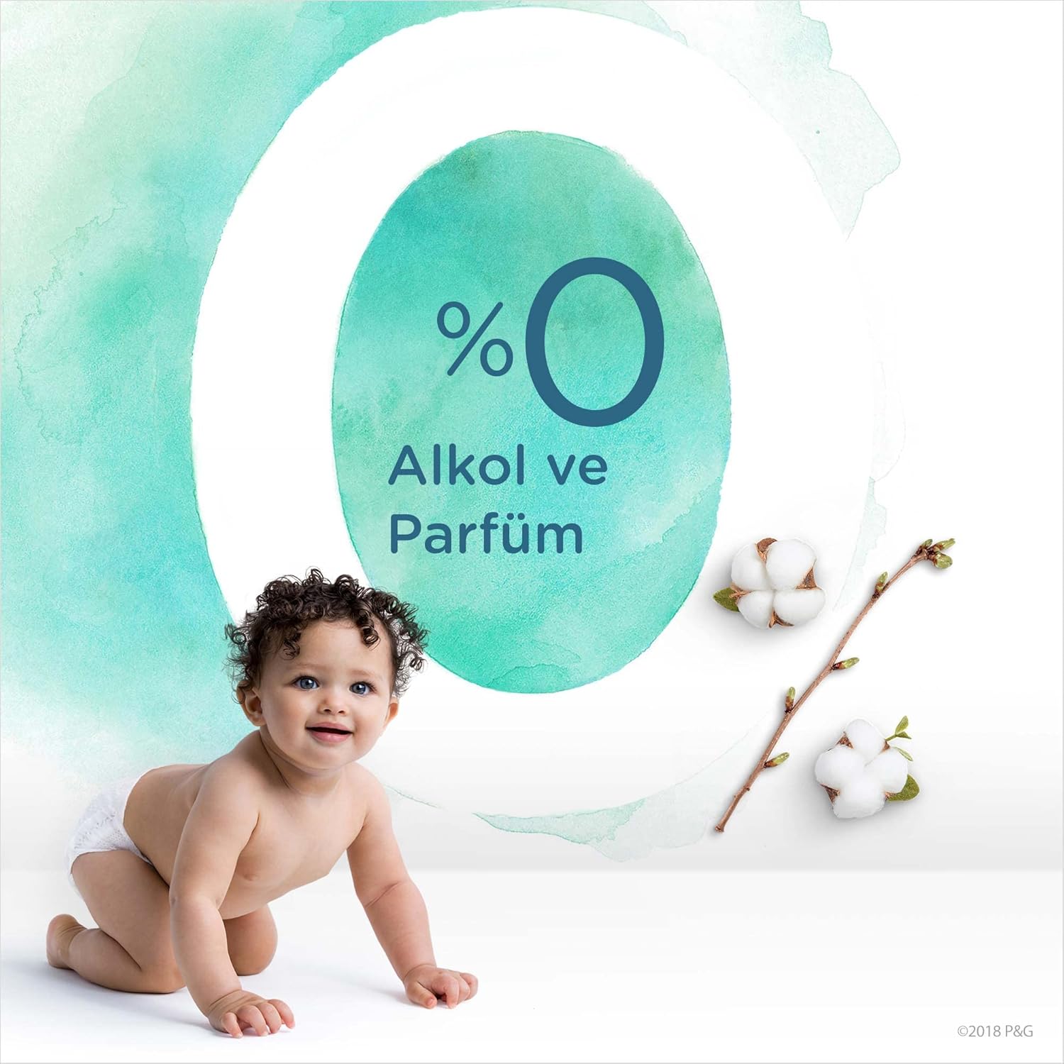Pampers Aqua Pure Baby Wipes, 48 Count (Pack of 3)