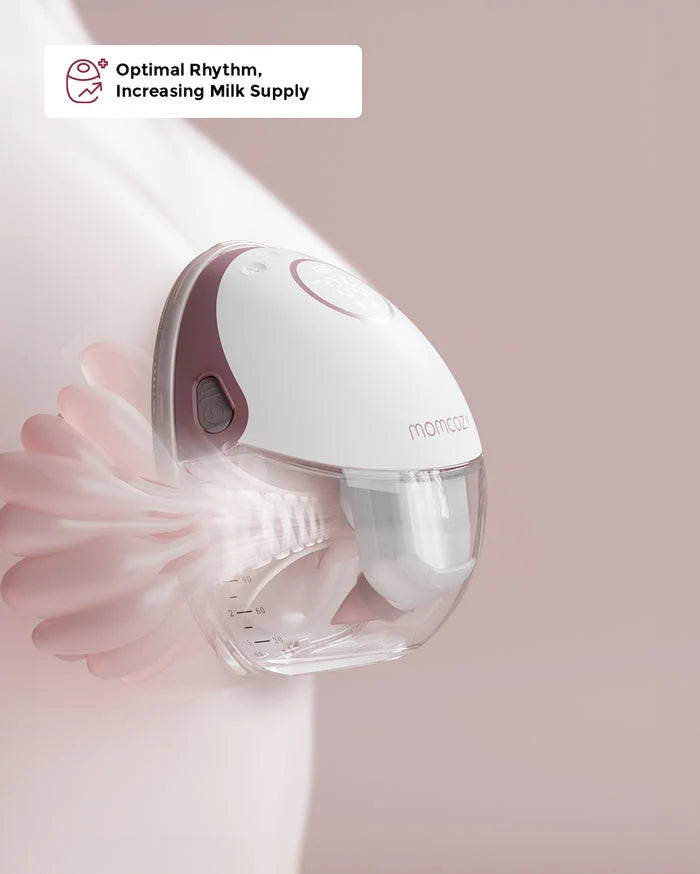 Momcozy - Mobile Style™ Hands-free Double Breast Pump M6 - Red
