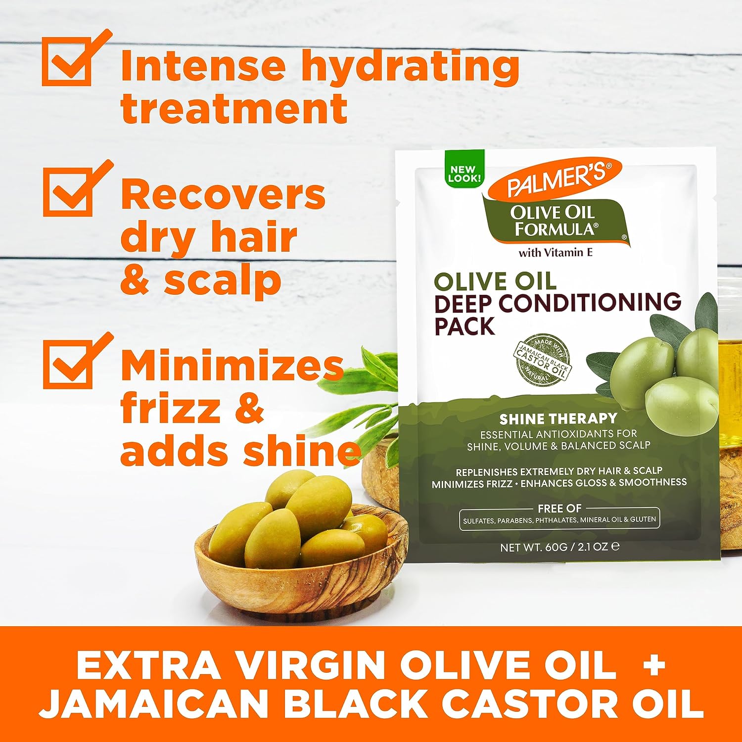 Palmer's Olive Oil Formula Deep Conditioning Pack, 60 Gram