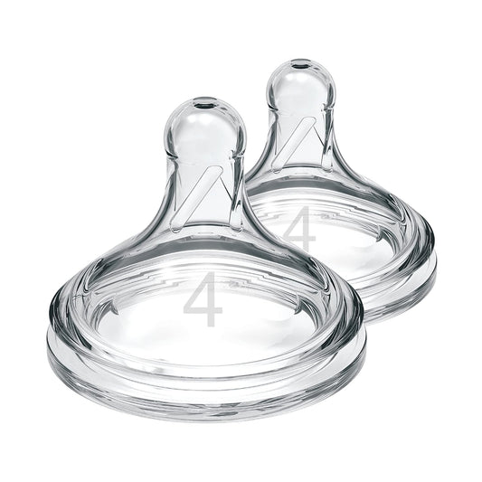 Dr. Brown's Options+ Wide Neck Baby Bottle Nipple (Pack of 1, White)