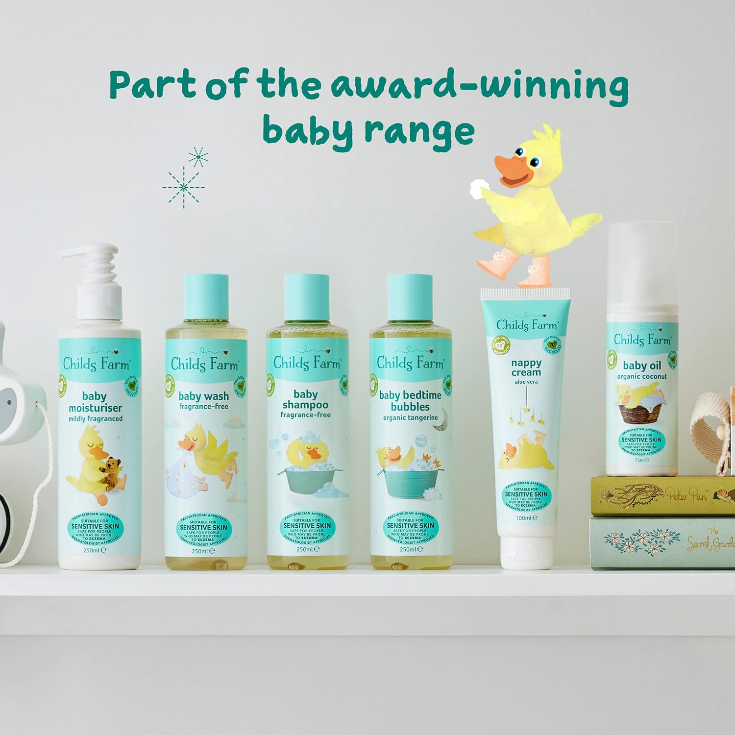 Childs Farm baby shampoo, unfragranced 250ml