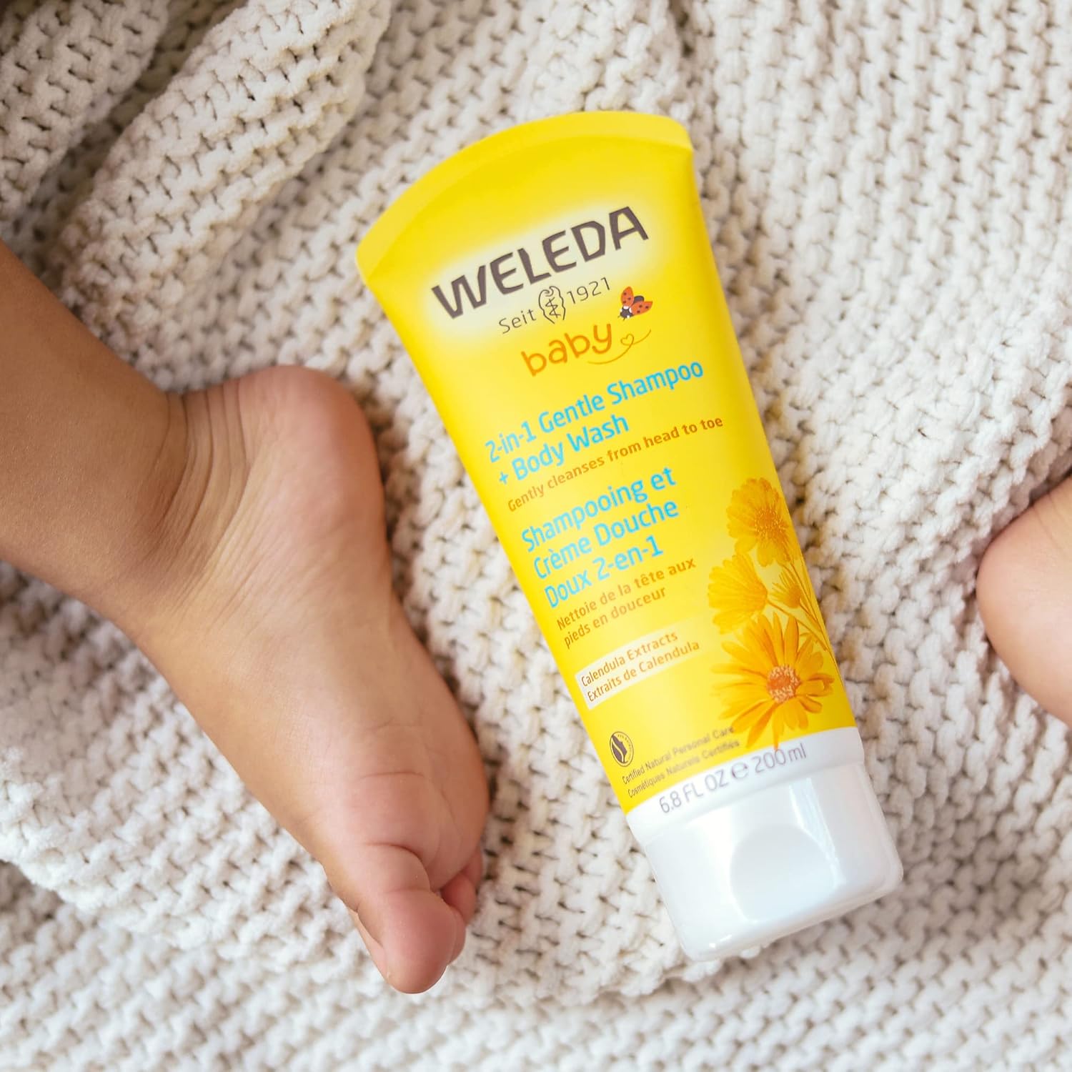 Weleda Calendula Shampoo and Body Wash 6.8-Ounce