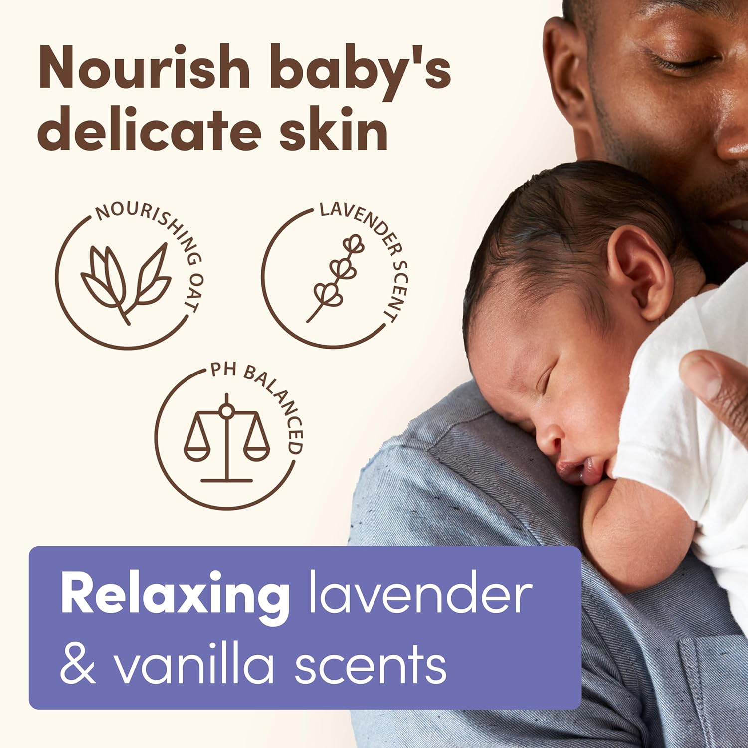 Aveeno Baby Calming Comfort Lotion, Lavender and Vanilla, 532ml