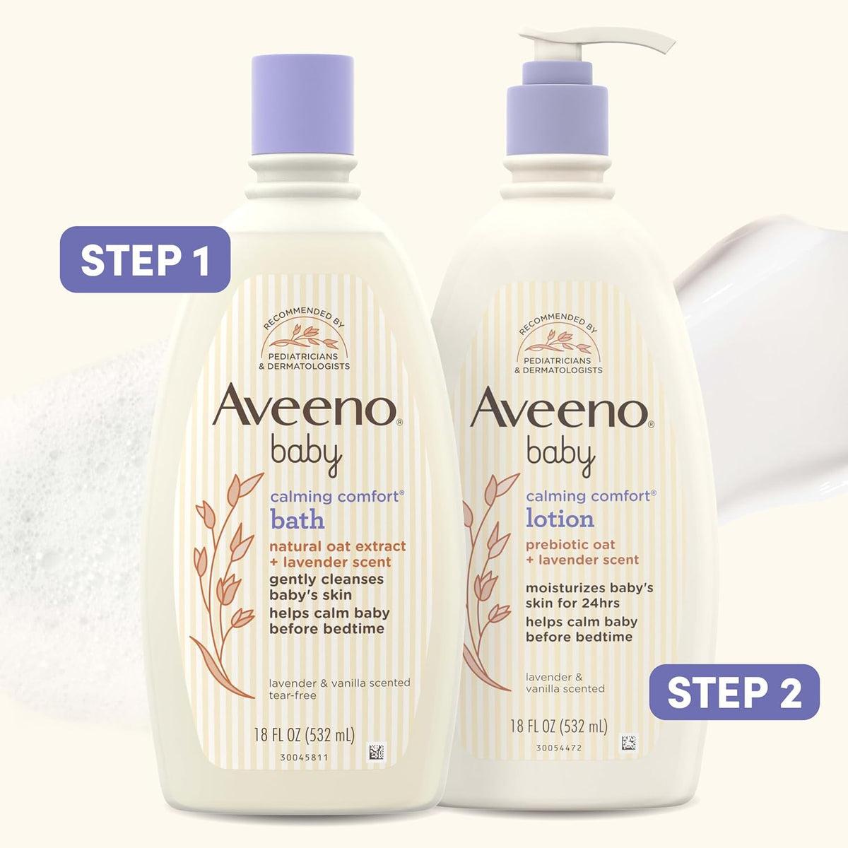 Aveeno Baby Calming Comfort Lotion, Lavender and Vanilla, 532ml