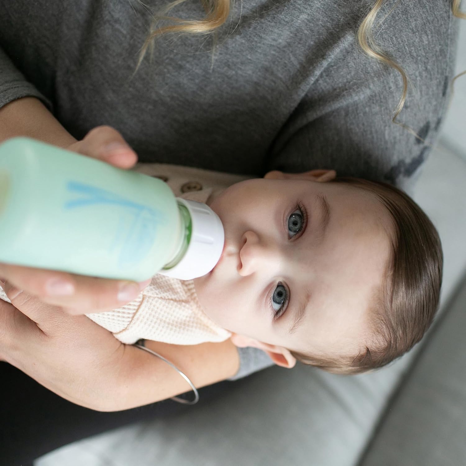 Dr. Brown's Anti-Colic Options+ Narrow Glass Baby Bottle with Level 1 Slow Flow Nipple, BPA-Free, 8 oz/250 mL, (3)