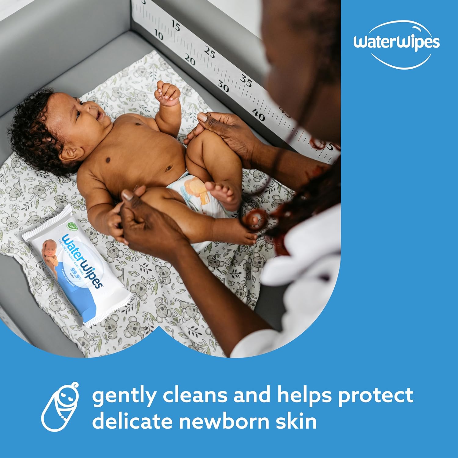 WaterWipes Baby Wipes, White, 60 Wipes (Pack of 4)