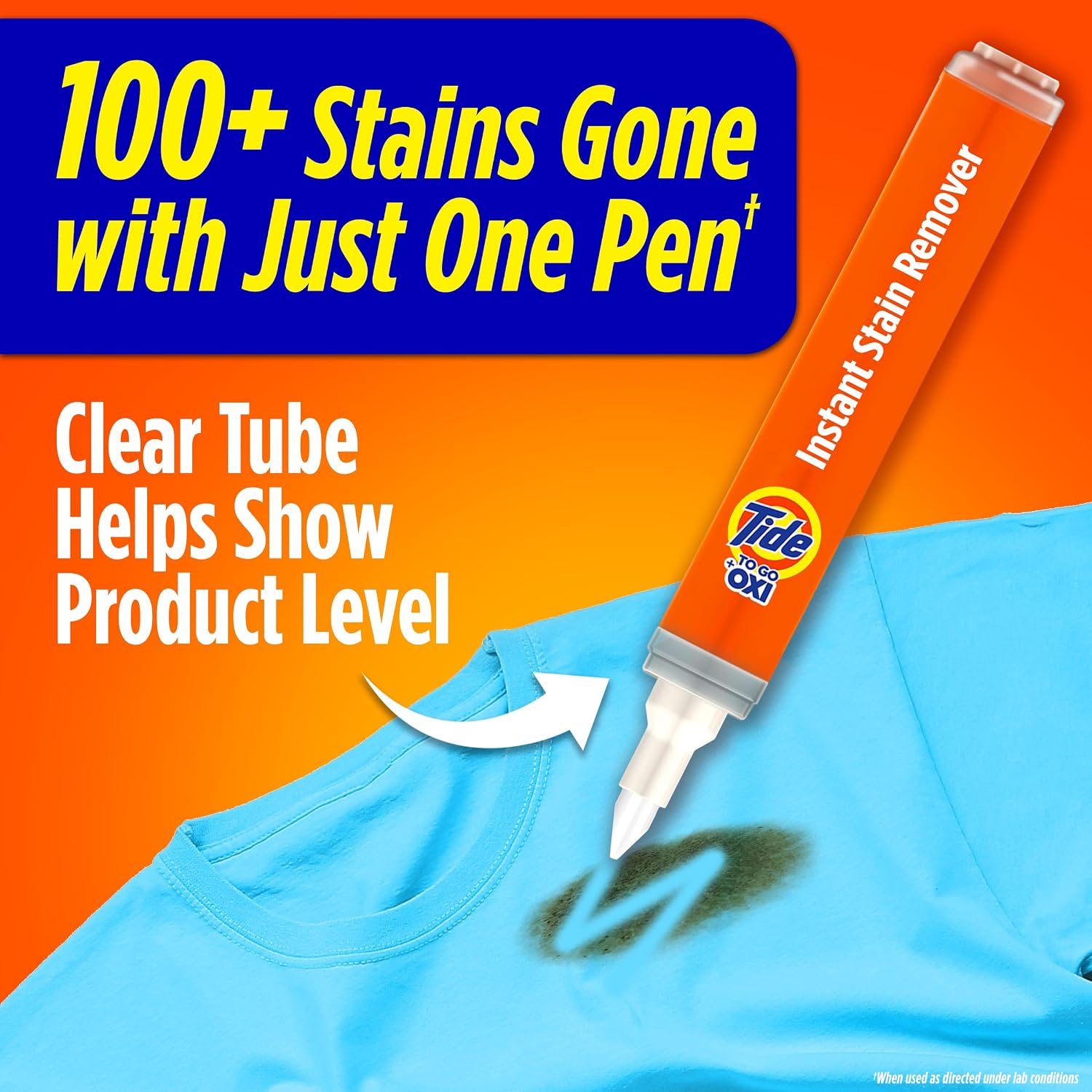 Tide To Go Mini Instant Stain Remover Pen, 1 count