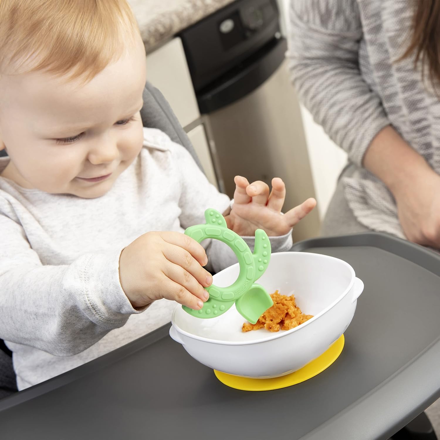 Dr. Brown's Silicone Starter Spoon 1-Pack, 4M to 12M