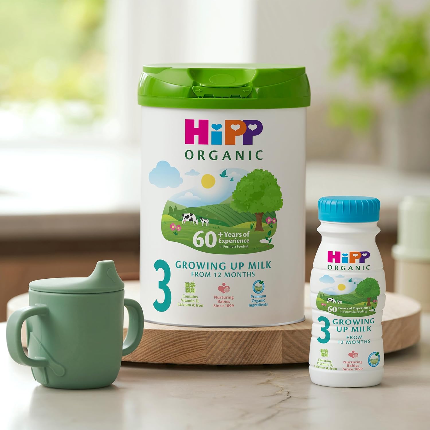 HiPP Organic 3 Growing Up Baby Milk Powder Formula, from 12 Months, 800g (Pack of 6)