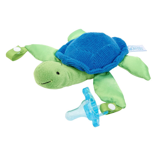 Dr. Brown's Lovey Pacifier and Teether Holder Timmy The Turt (Pack of 1, Multicolor)