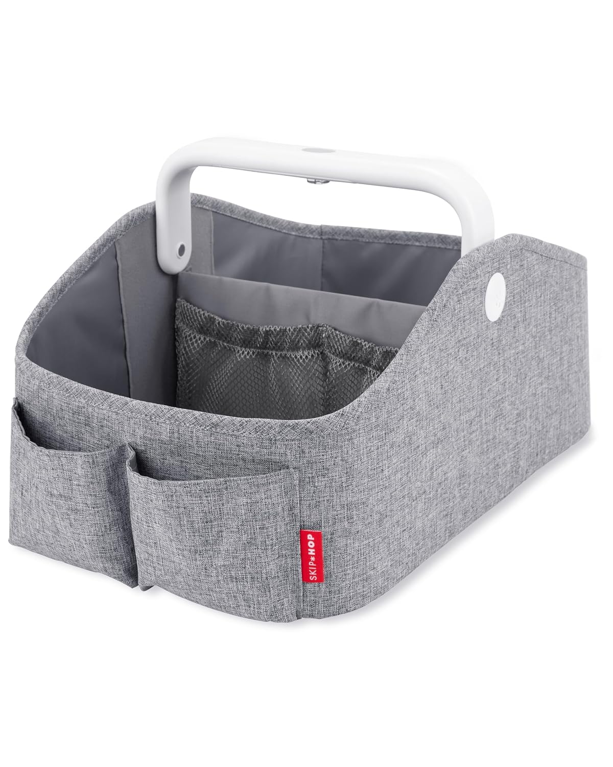 Skip Hop Light Up Diaper Caddy, Grey, 1 Count (Pack of 1) (304300)