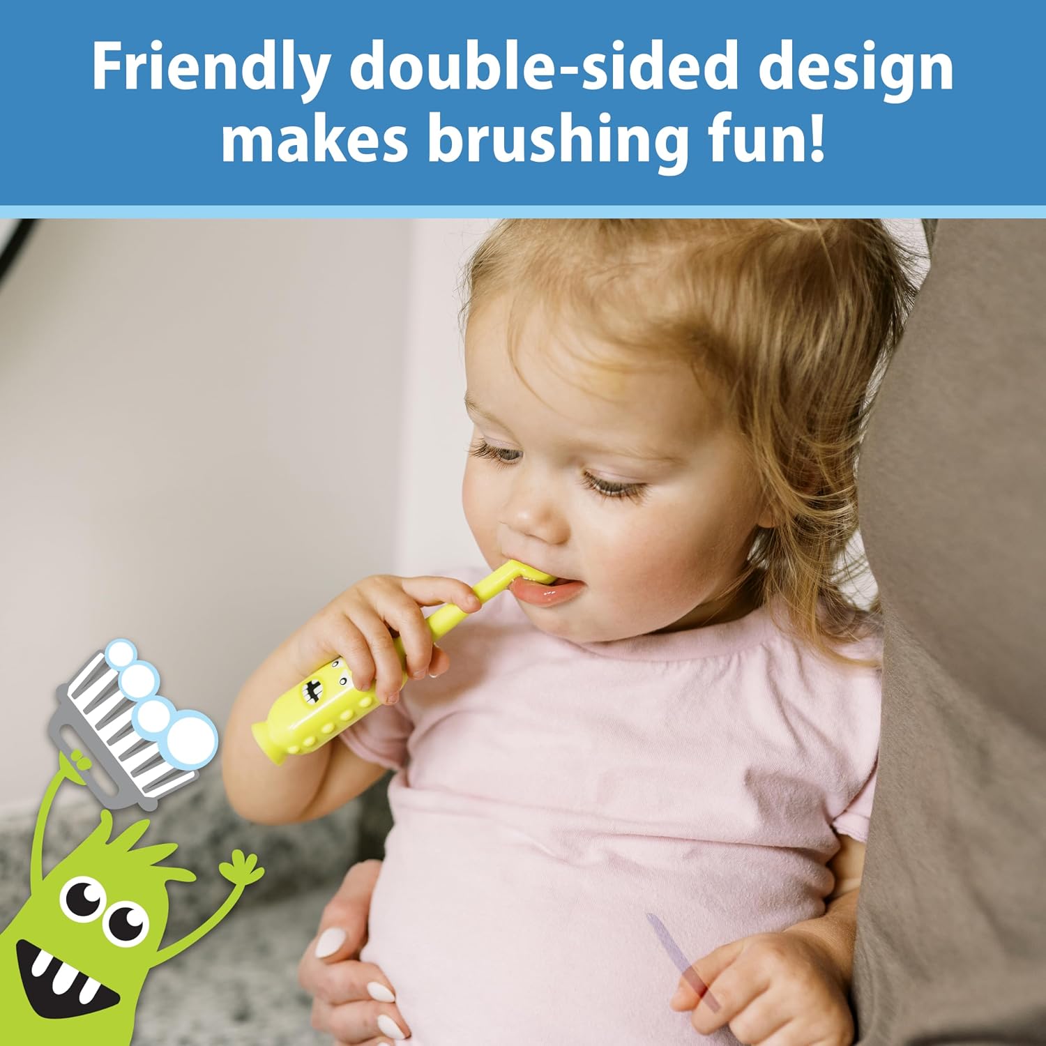 Toothbrush Monster Green