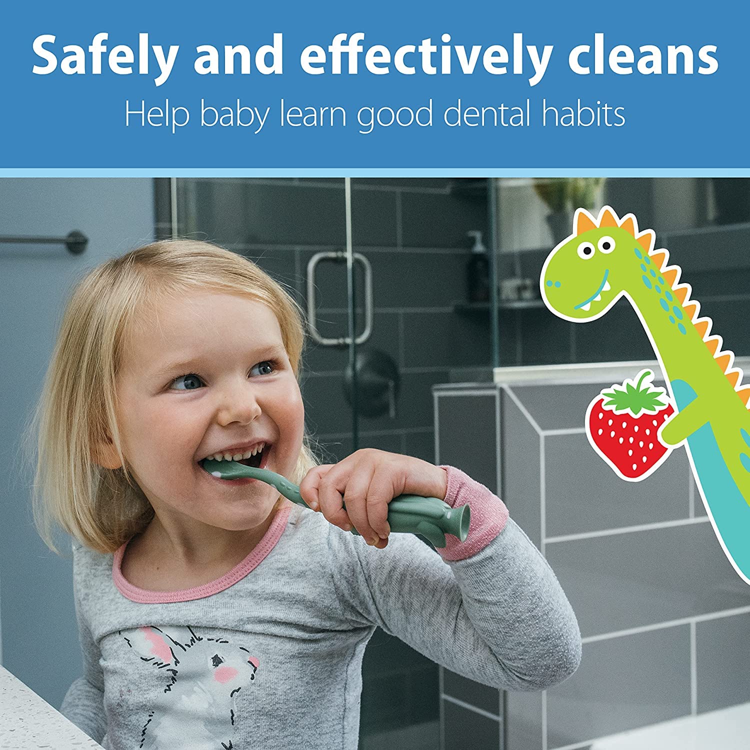 (Toothbrush Set) - Dr. Brown's Infant-to-Toddler Toothbrush Set, HG061-P4