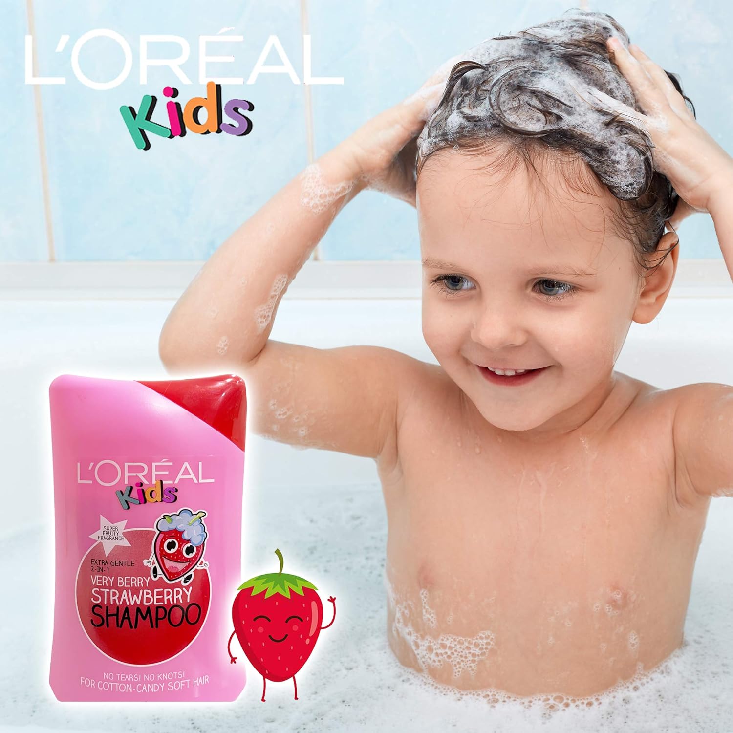 L'OREAL PARIS Kid's Very Berry Strawberry Shampoo- 250ml