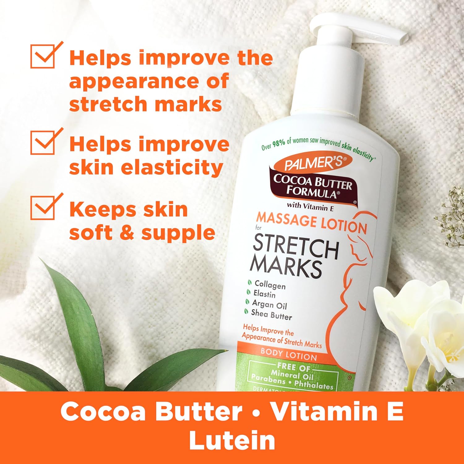 Palmer's Cocoa Butter Massage Lotion For Stretch Marks, Keeps Skin Soft - 250Ml