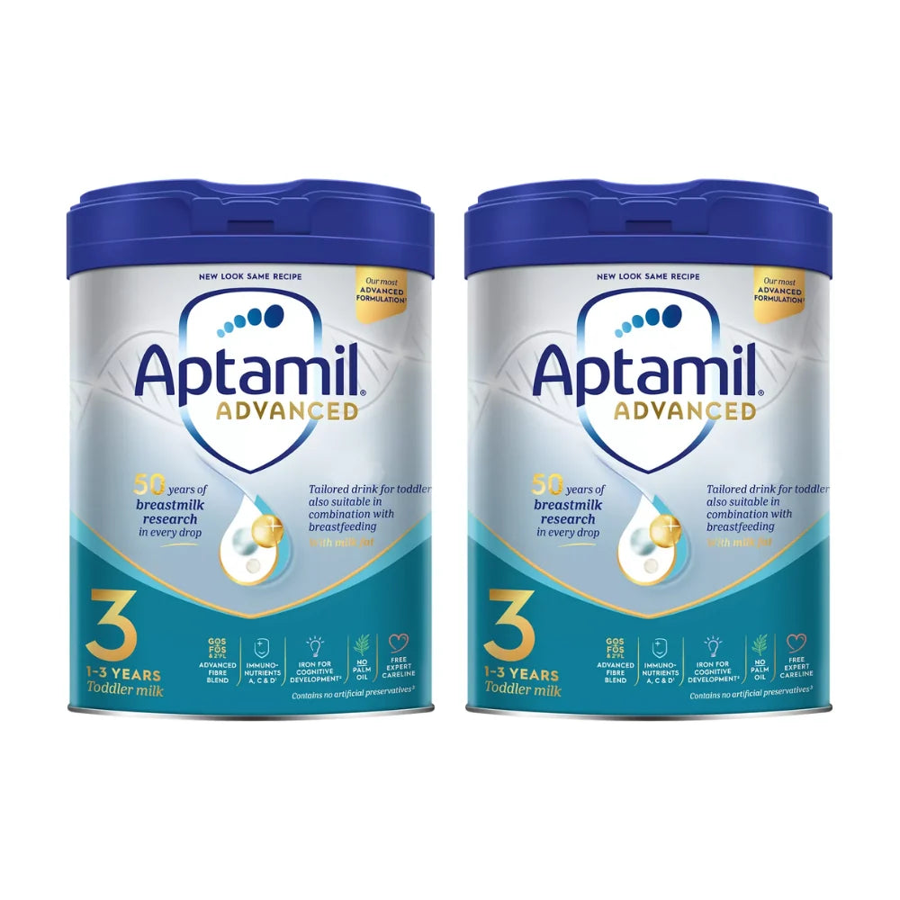 Aptamil 3 Advanced Toddler Milk Powder Formula 1-3 Yrs 800G