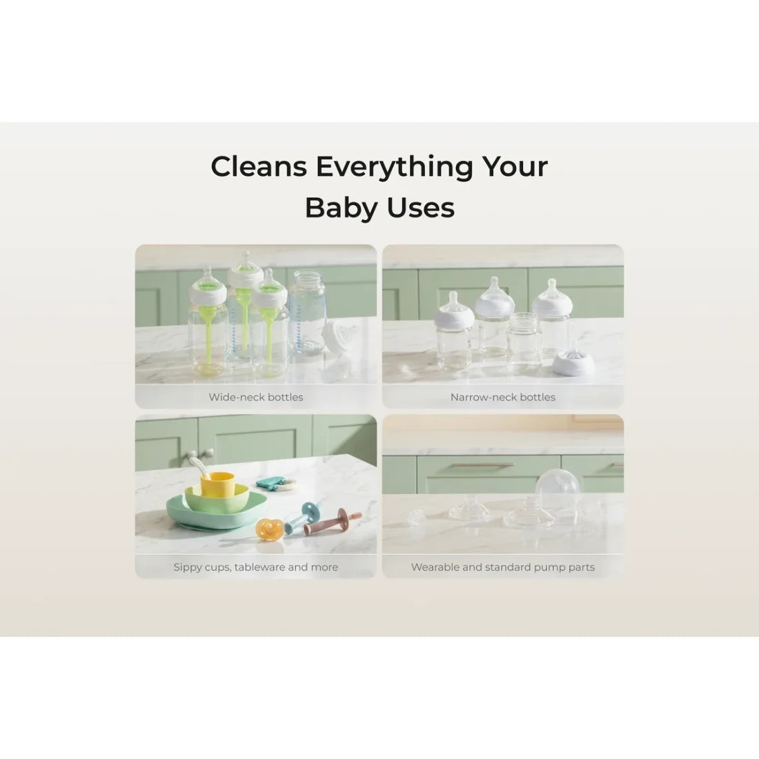momcozy KleanPal Pro Baby Bottle Washer and Sterilizer