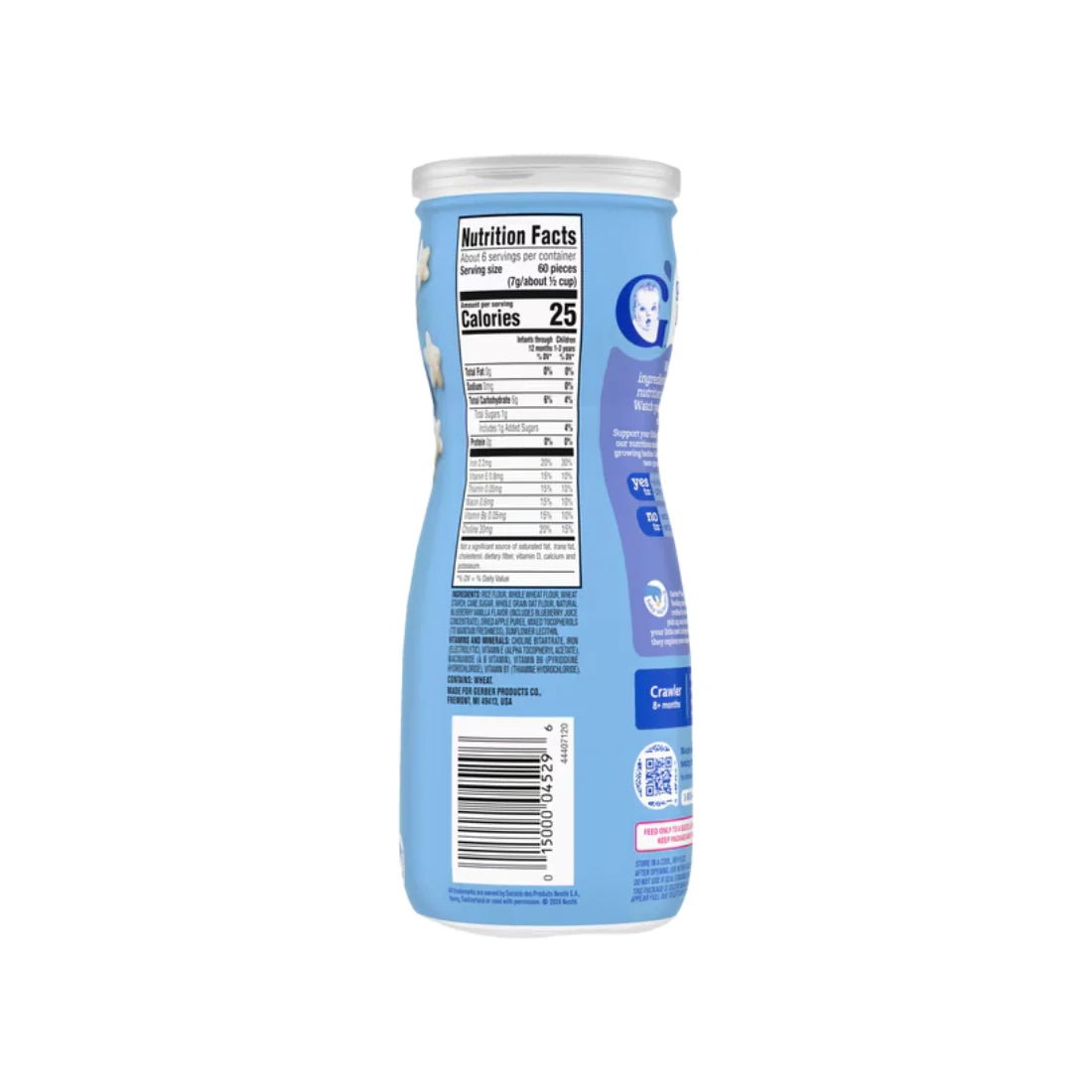 Gerber Puffs Blueberry (42g)