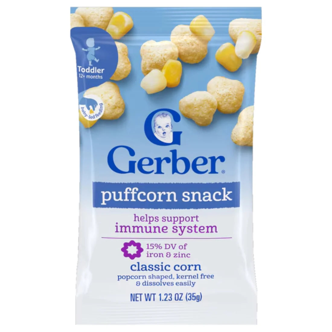 Gerber Puffcorn Classic Corn (35g)