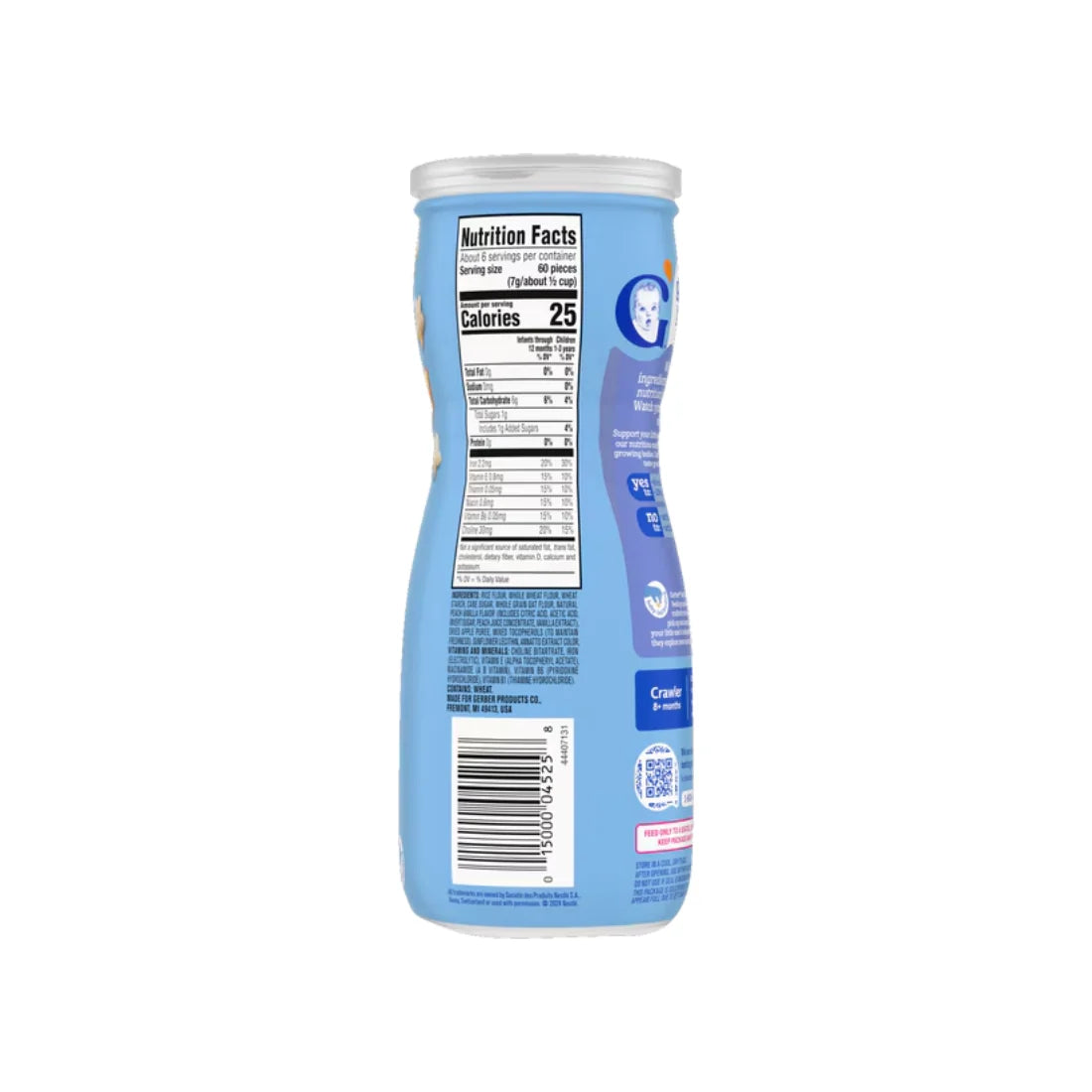 Gerber Puffs Peach (42g)
