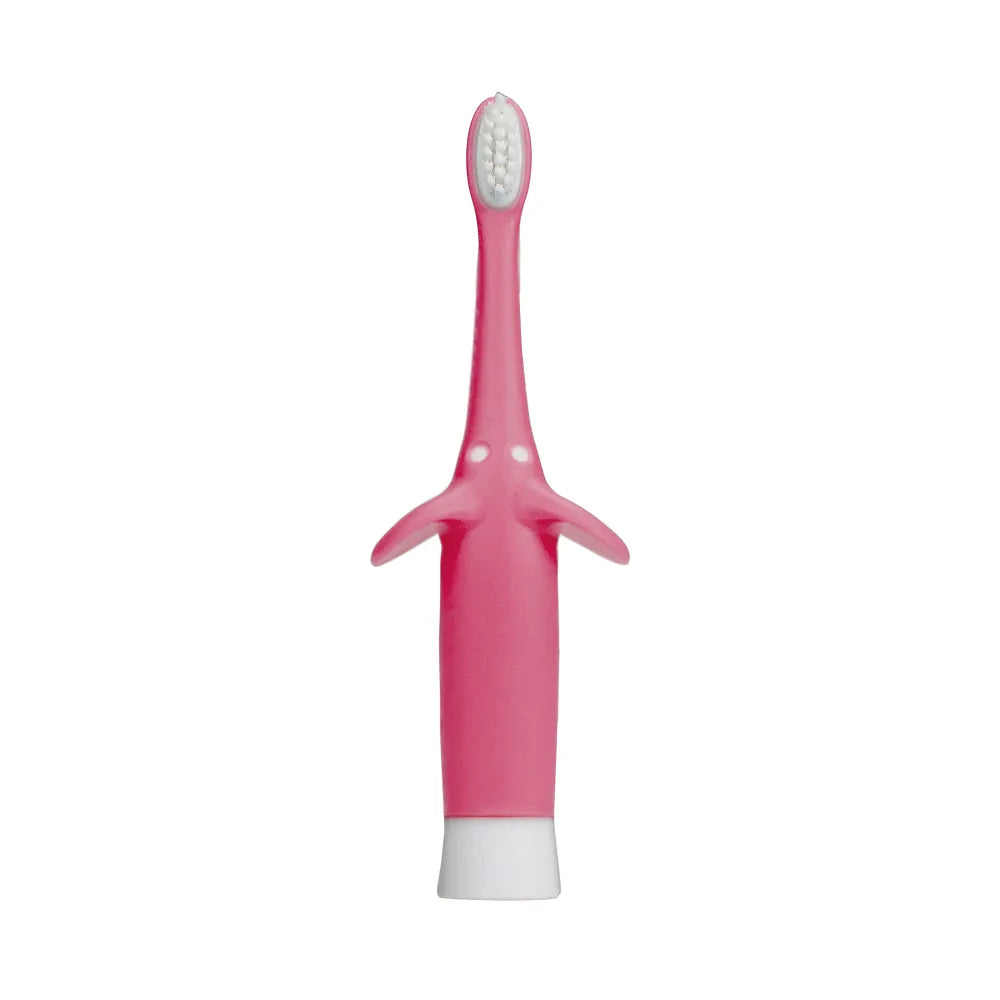 Dr. Brown’s™ Infant-to-Toddler Toothbrush, Elephant - Pink