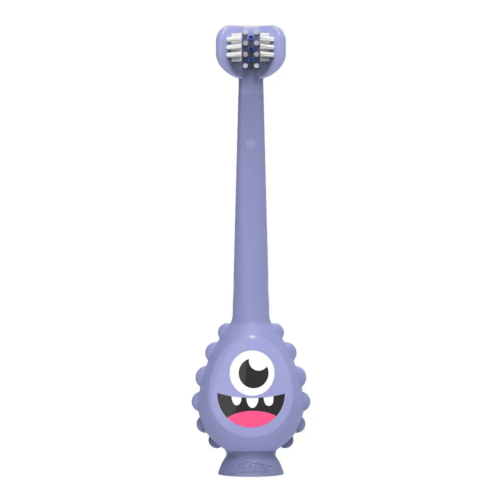 Dr Brown's ToothScrubber™ Toddler Toothbrush, 1-Pack - Purple