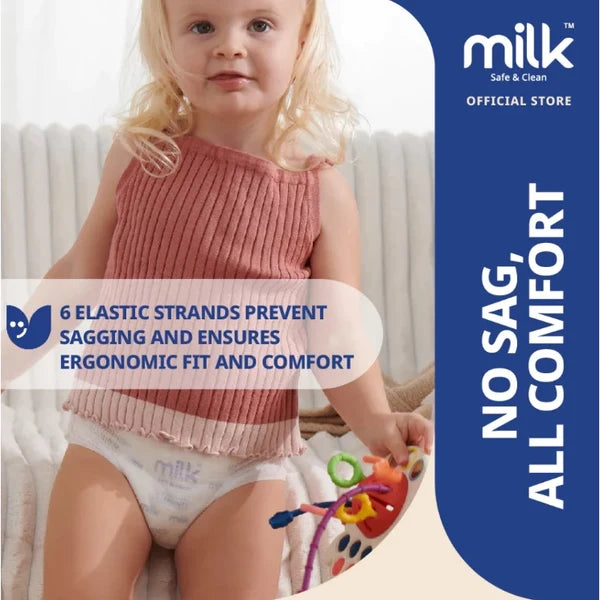 Milk Safe & Clean Rash Away Baby Diaper Pants