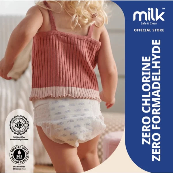 Milk Safe & Clean Rash Away Baby Diaper Pants