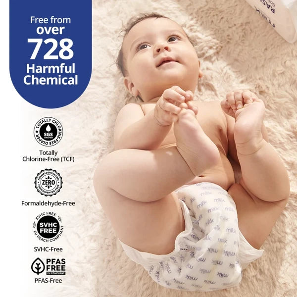 Milk Safe & Clean Rash Away Baby Diaper Pants
