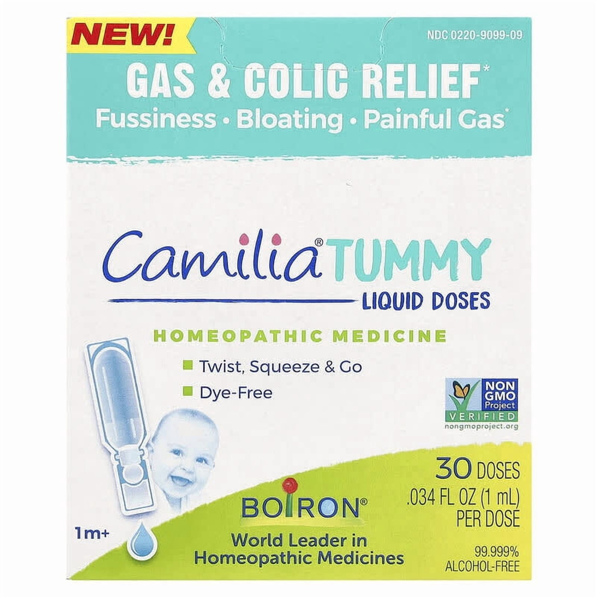 (Pack Of 6) Boiron Camilia 0.34 Fl Oz Single 30 Pc