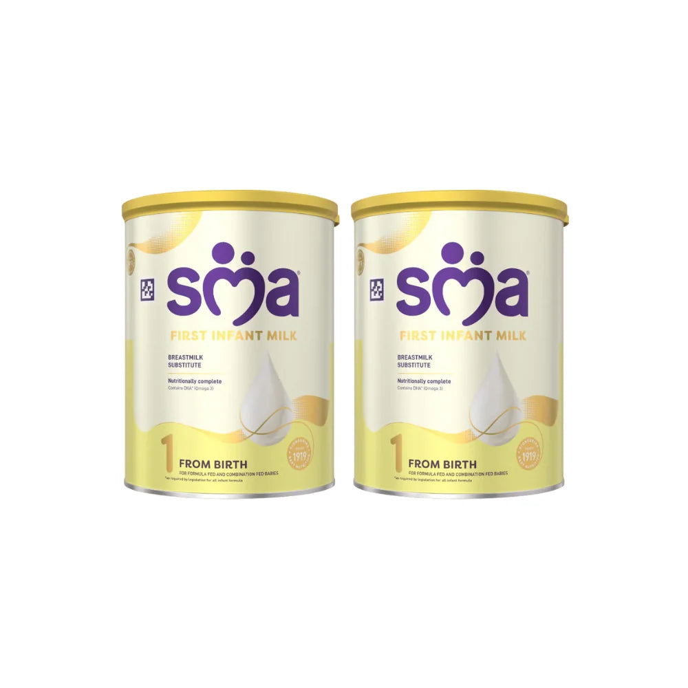 SMA First Infant Baby Milk Powder Formula, from birth, 800 gms