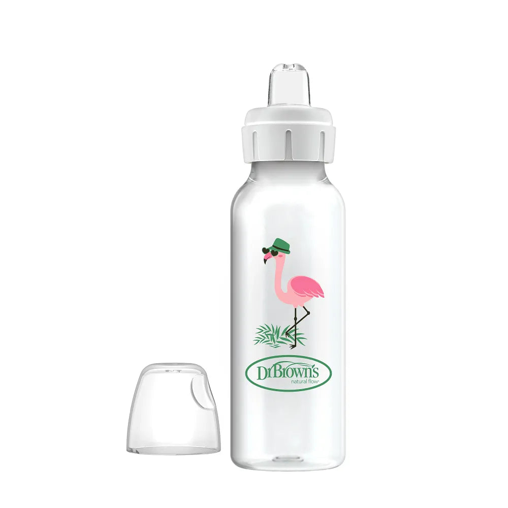 Dr. Brown’s® Milestones™ Narrow Sippy Bottle, 8oz/250mL, 6m+