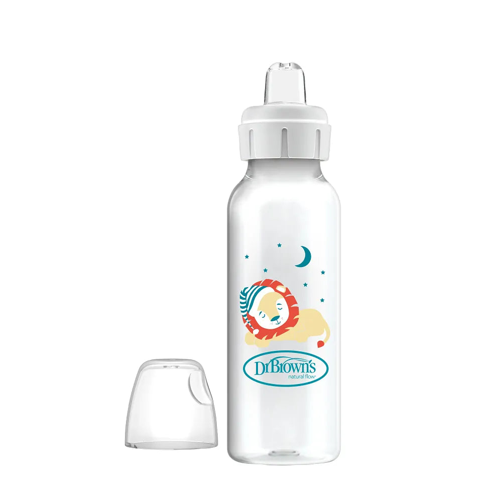 Dr. Brown’s® Milestones™ Narrow Sippy Bottle, 8oz/250mL, 6m+