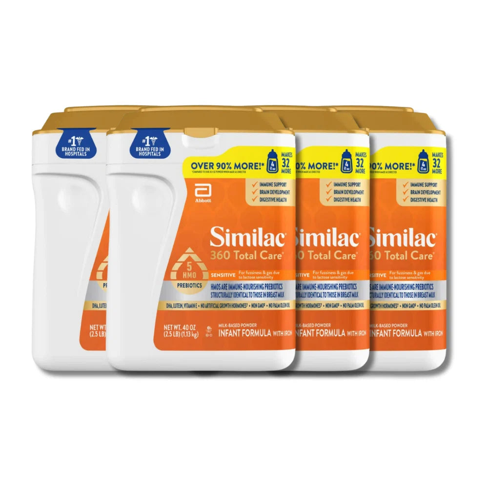 Similac 360 Total Care Sensitive Infant Formula (0 to 12 Months) (1.13kg)
