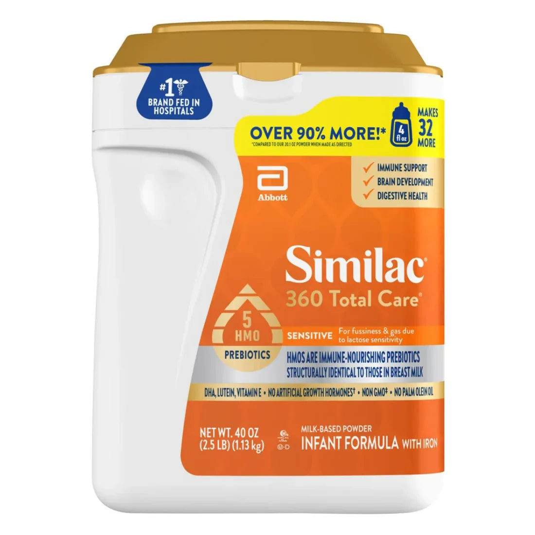 Similac 360 Total Care Sensitive Infant Formula (0 to 12 Months) (1.13kg)