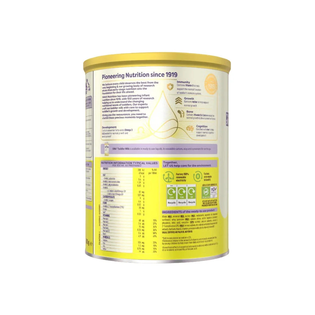 SMA Follow-on Baby Milk Powder Formula , 6-12 Months
