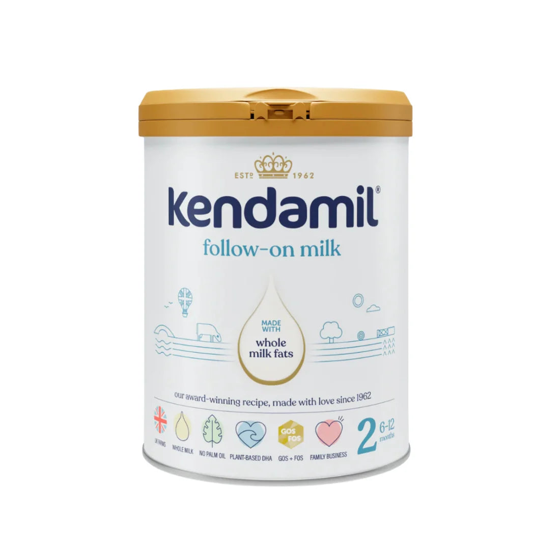 Kendamil Classic Follow-On Milk Stage 2, 6-12 Months