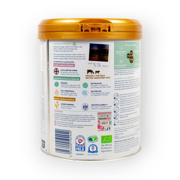 Kendamil Organic Stage 3 Toddler Milk, 12 Months+, 800g